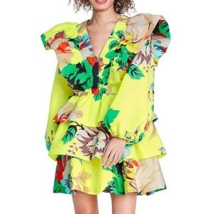 NWT Christopher John Rogers Yellow Dress